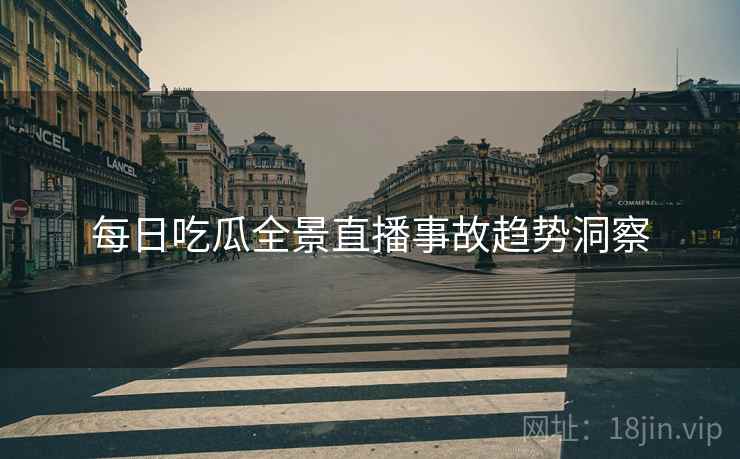 每日吃瓜全景直播事故趋势洞察