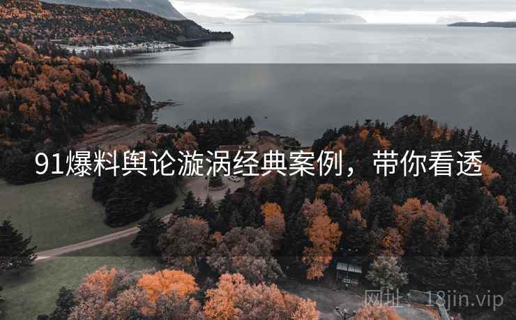 91爆料舆论漩涡经典案例，带你看透