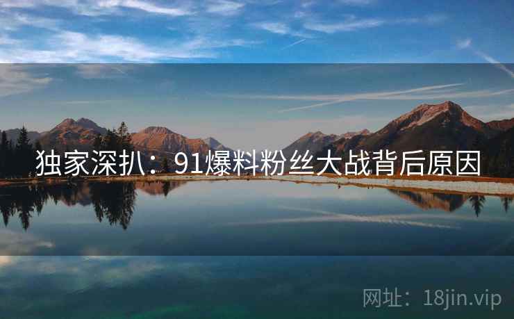独家深扒：91爆料粉丝大战背后原因